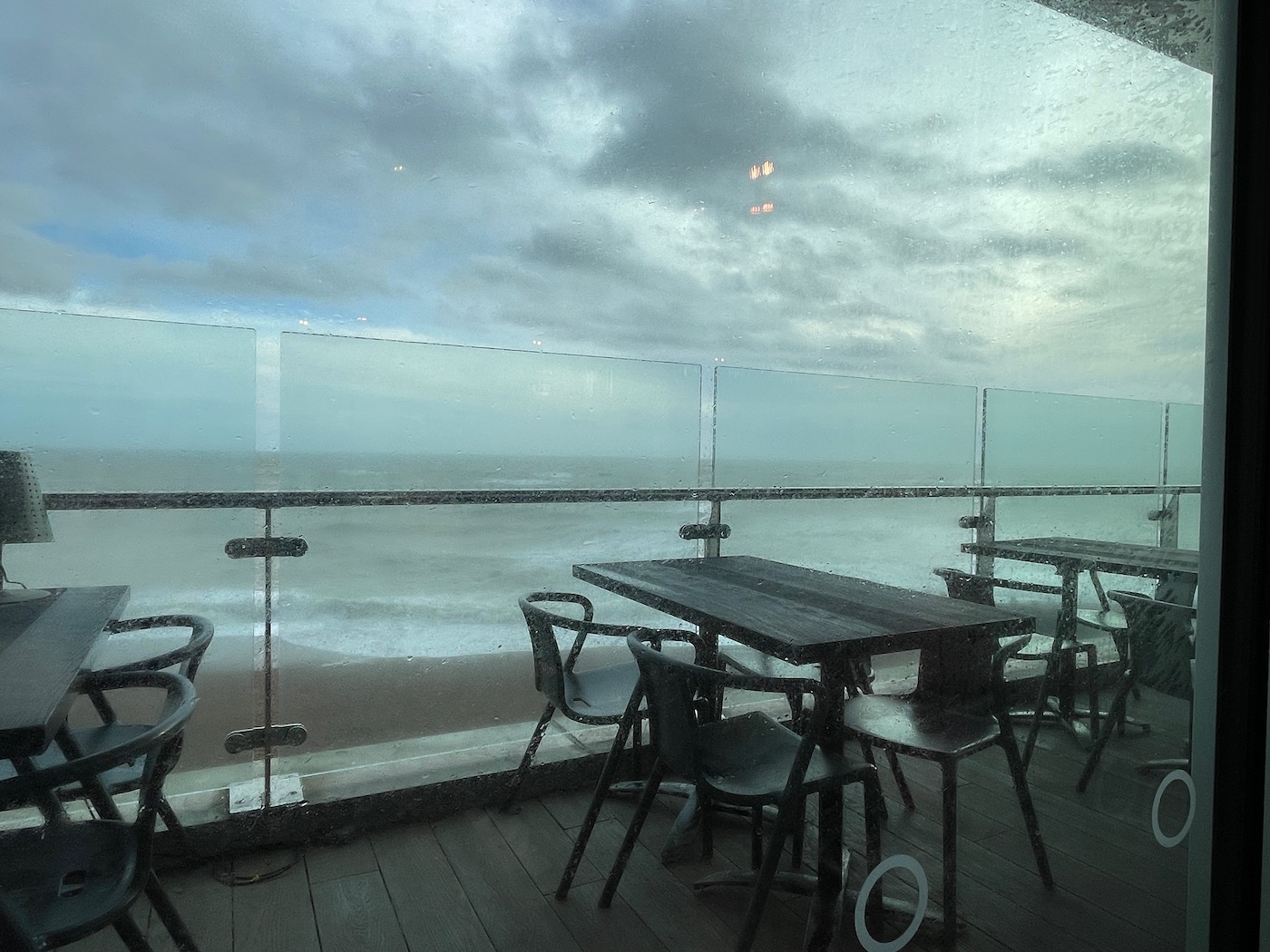 The view from Bistrot Pierre Eastbourne