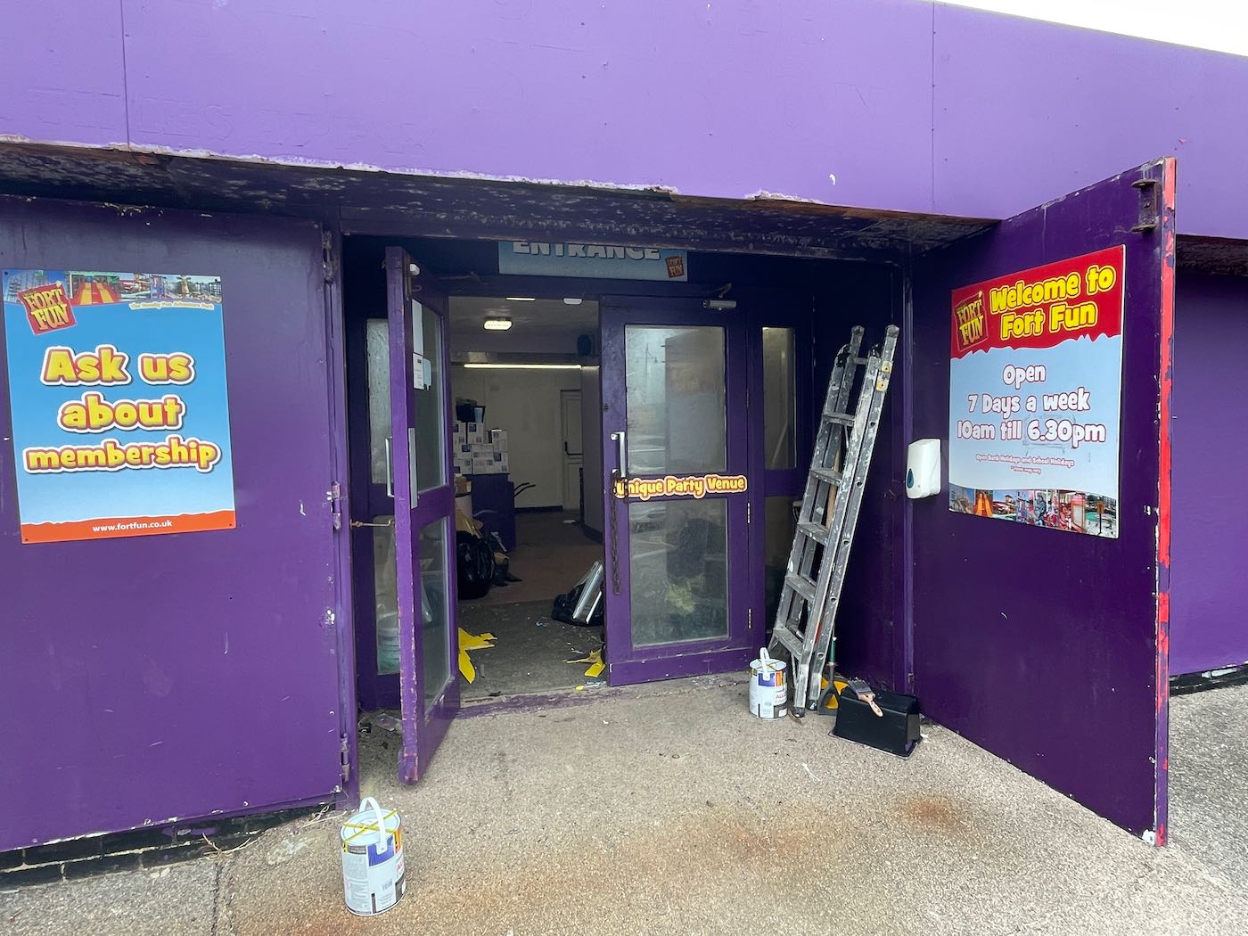 Fort Fun reopening