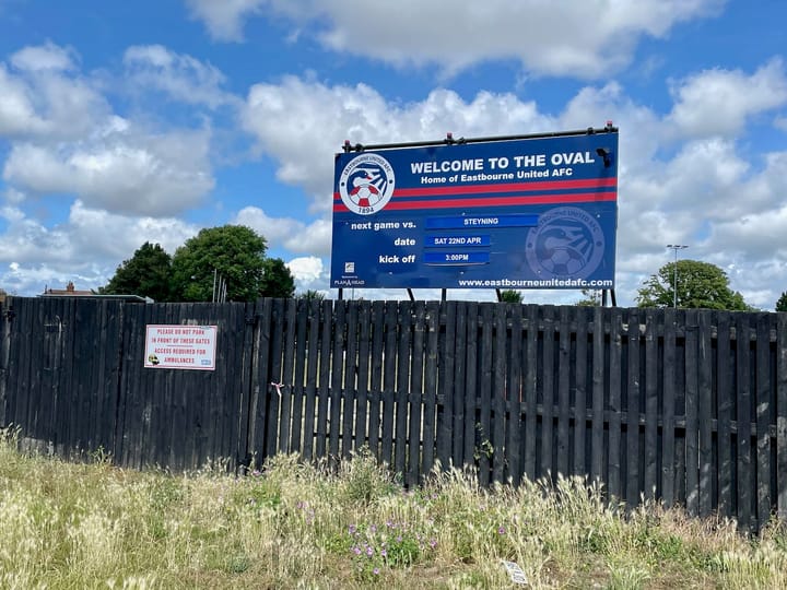 Artificial pitch approved for Eastbourne United